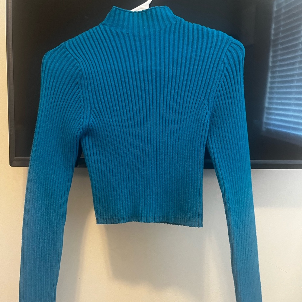 zara mock turtle neck
